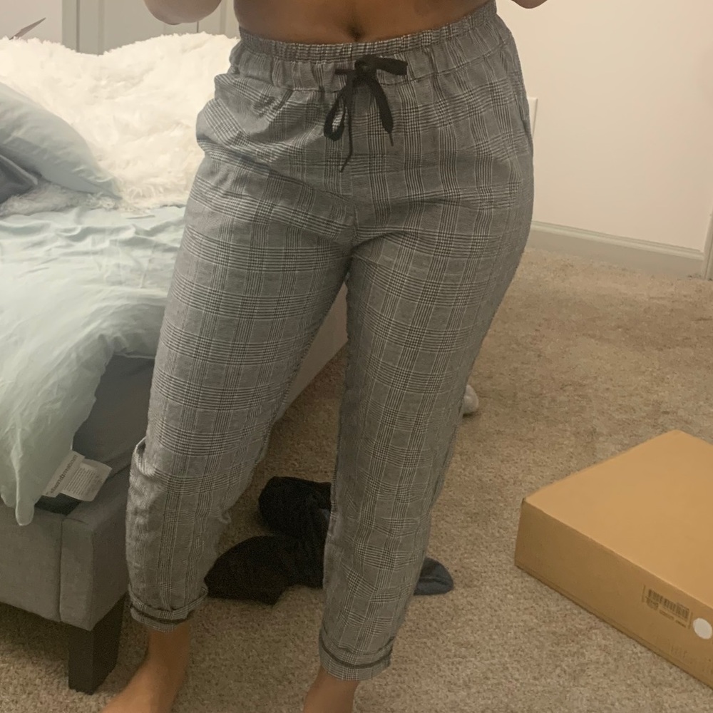 Plaid pants